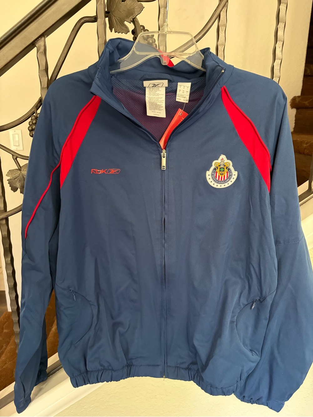 Reebok Men's Chivas Club Deportivo Guadalajara Track Jacket, with Jersey & Flag